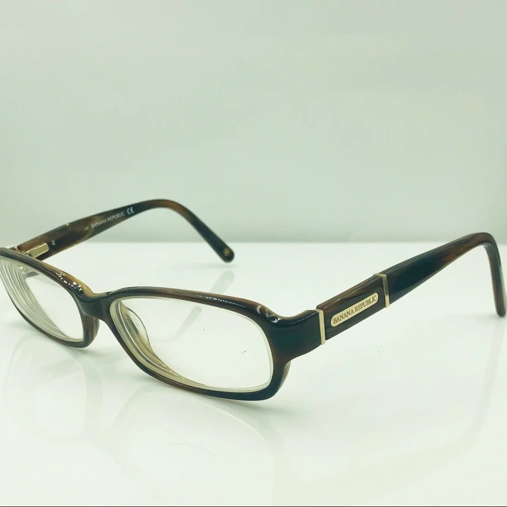 Banana Republic Brown Oval Sunglasses Frame